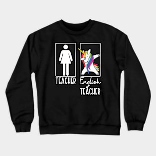 Funny Teacher Crewneck Sweatshirt